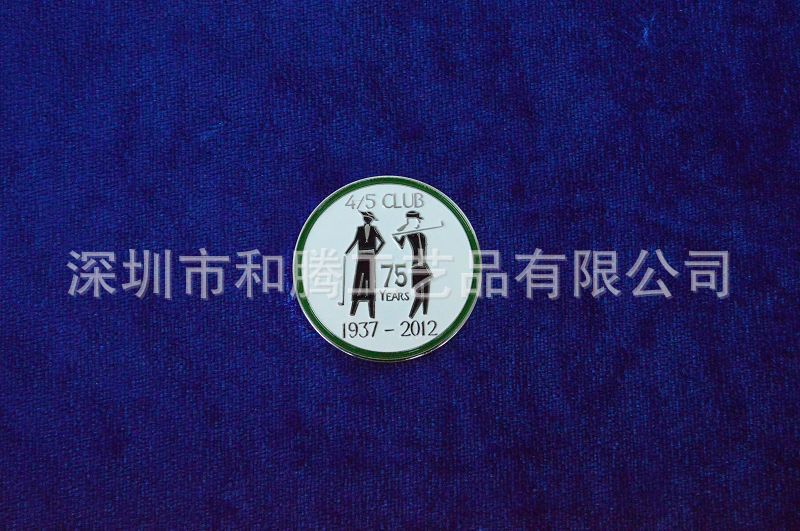【厂家定制】精美纯铜纪念币 个性金属徽章可定制logo